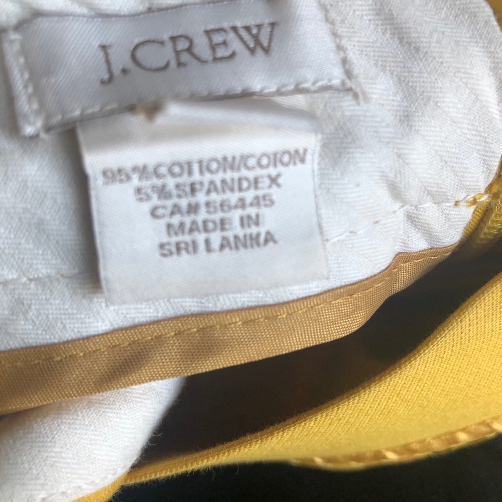 J. Crew No. 2 Pencil Skirt - Mustard/Gold - Picture 4 of 4